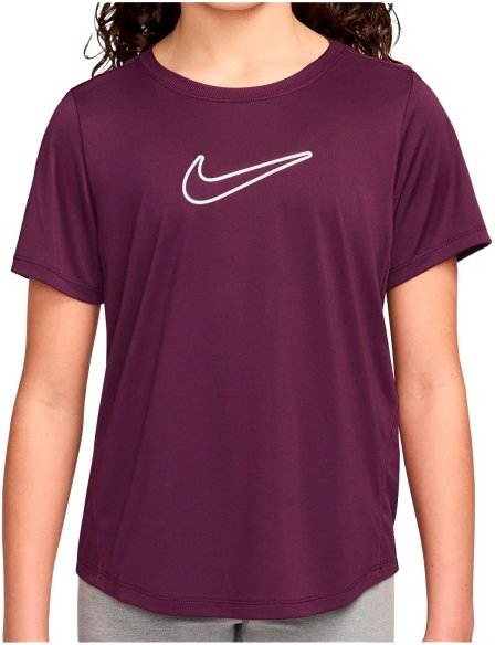 Nike - Kid's One Fitted Dri-Fit Short-Sleeve Top - Funktionsshirt Gr S lila