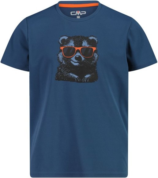 CMP - Boy's T-Shirt Piquet - Funktionsshirt Gr 164 blau