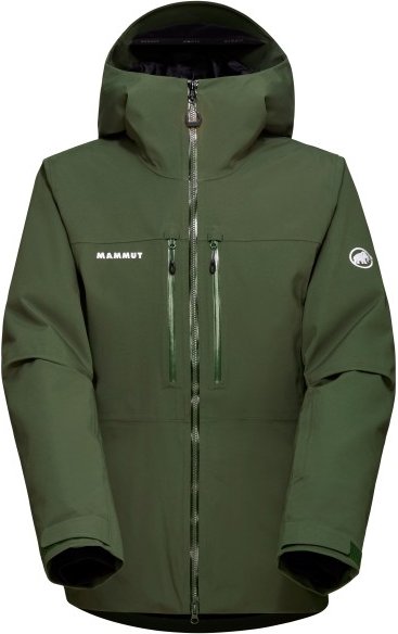 Thumbnail - Mammut - Stoney Hardshell Thermo Hooded Jacket - Skijacke Gr L oliv