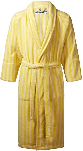 Bongusta - Naram Bathrobe - Bademantel Gr S/M gelb