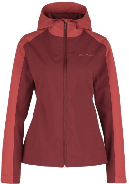 Thumbnail - Vaude - Women's Itri Hoody Jacket - Softshelljacke Gr 42 rot
