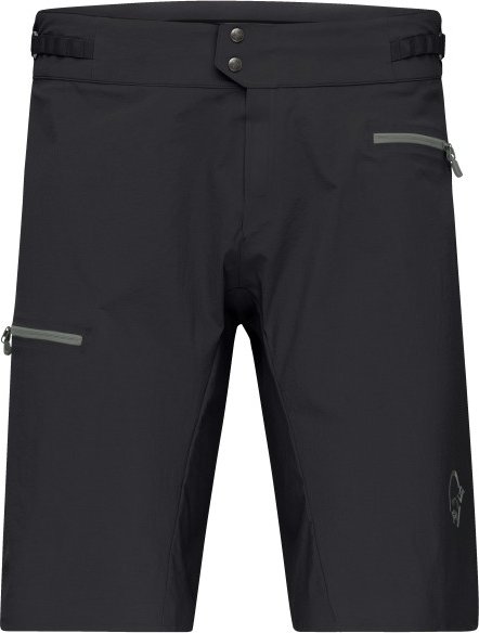 Norrøna - Fjørå Flex1 Light Shorts - Radhose Gr S schwarz