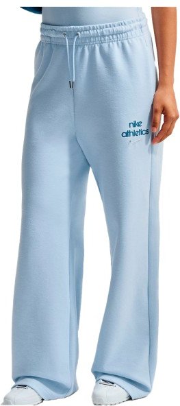 Nike - Women's Phoenix Fleece High Rise Pant WD GLS - Trainingshose Gr S blau