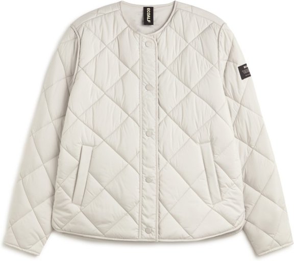 Ecoalf - Women's Musa Rhomb Jacket - Freizeitjacke Gr XS weiß/beige