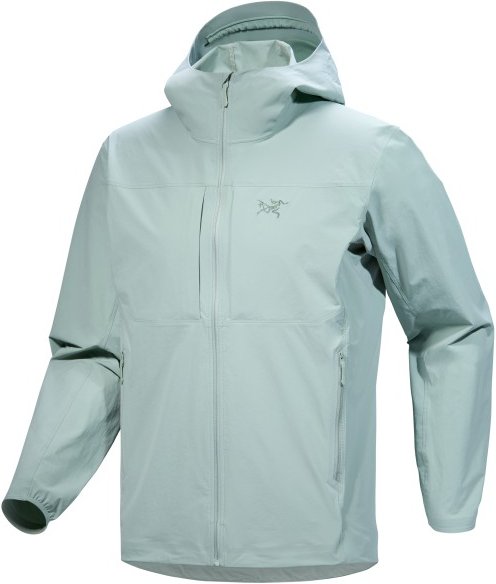 Arc'teryx - Gamma Lightweight Hoody - Softshelljacke Gr XXL grau/türkis