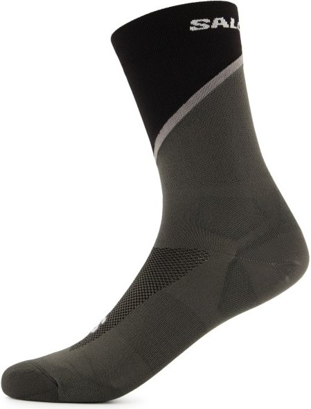 Thumbnail - Salomon - Pulse Crew - Laufsocken Gr 39-41 grau