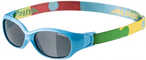 Alpina - Sports Flexxy Kids Ceramic Black S3 - Sonnenbrille bunt