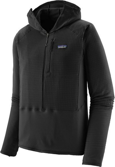 Thumbnail - Patagonia - R1 P/O Hoody - Fleecepullover Gr XL schwarz