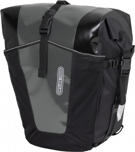 Ortlieb - Back-Roller XL - Gepäckträgertaschen Gr 35 + 4 l schwarz/grau