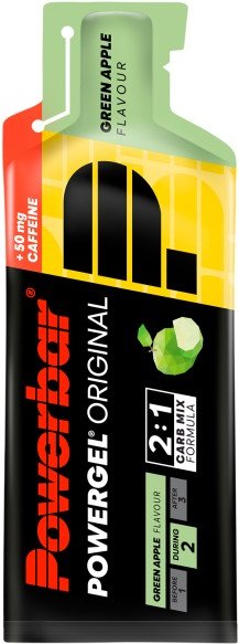 PowerBar - Powergel Original Green Apple (mit Koffein) - Energiegel Gr 41 g grün