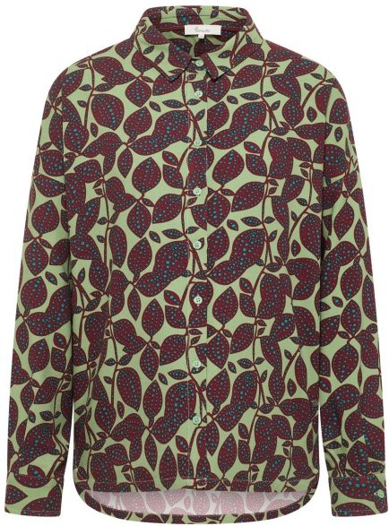 Thumbnail - Tranquillo - Women's Oversize-Bluse aus EcoVero Viskose - Bluse Gr 36 braun