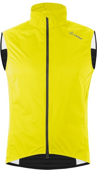 Löffler - Bike Vest WPM Pocket - Fahrradweste Gr 48 gelb