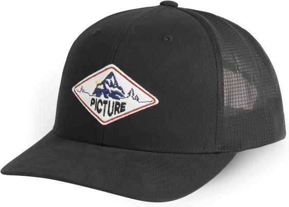 Picture - Zephyr Trucker Cap - Cap Gr One Size grau/schwarz