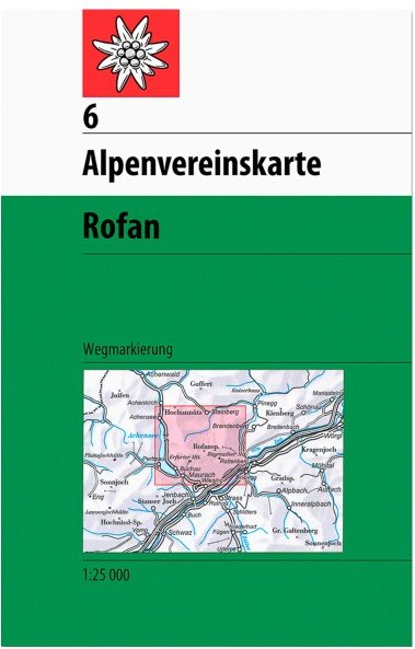 Panico - Rofangebirge - Wanderkarte 6