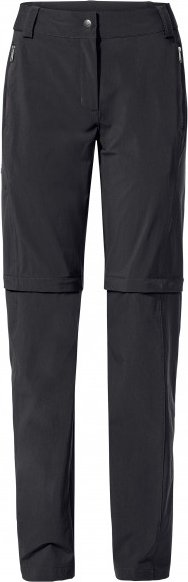 Thumbnail - Vaude - Women's Farley Stretch Zip Off T-Zip Pants II - Trekkinghose Gr 44 - Regular schwarz