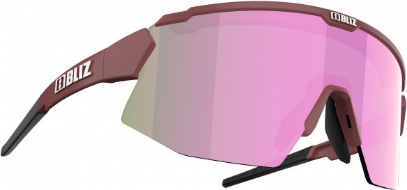Bliz - Breeze Small Mirror S3 (VLT 14%) + S1 (VLT 55%) - Fahrradbrille rosa