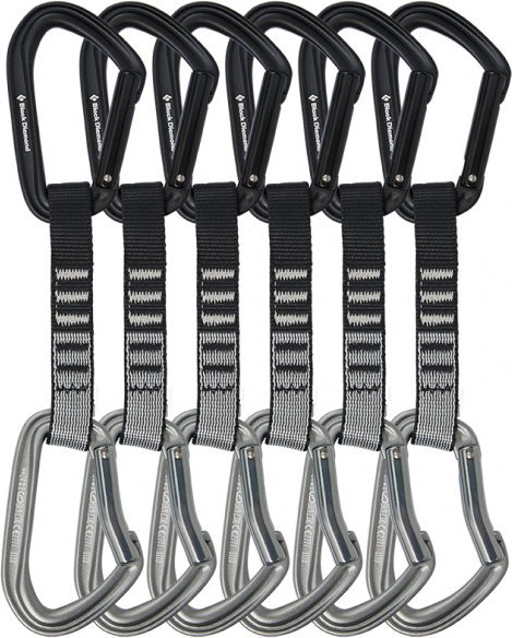 Black Diamond - Hotforge Quickpack - Express-Set Gr 12 cm grau