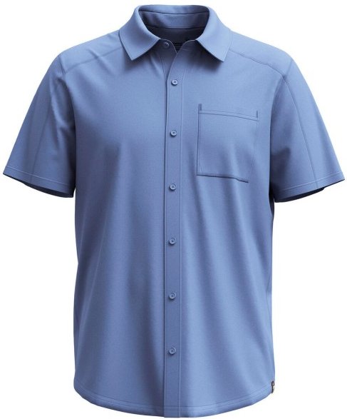 Smartwool - Everyday Short Sleeve Button Down - Hemd Gr L blau