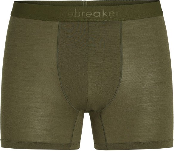 Icebreaker - Merino 125 Cool-Lite Anatomica Boxers - Merinounterwäsche Gr M oliv