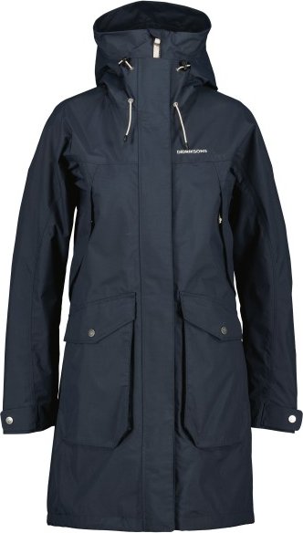 Didriksons - Women's Thelma Parka 10 - Mantel Gr 34 blau