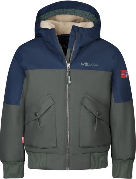 Trollkids - Kid's Grimstad Jacket - Winterjacke Gr 110 grau