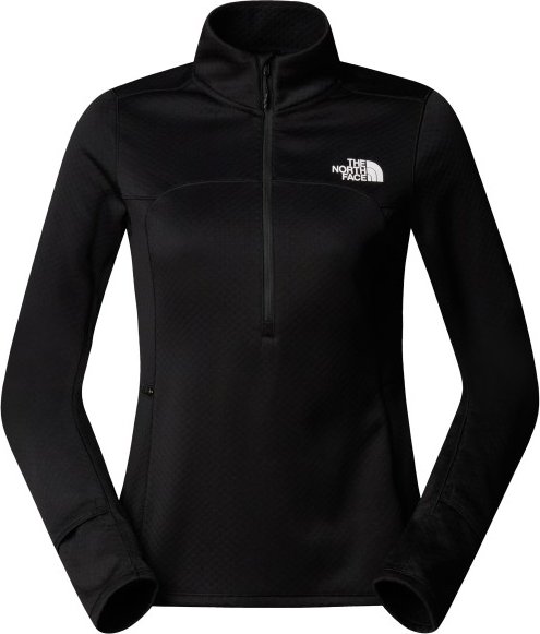 Thumbnail - The North Face - Women's Winter Warm Pro 1/4 Zip - Funktionsshirt Gr L schwarz