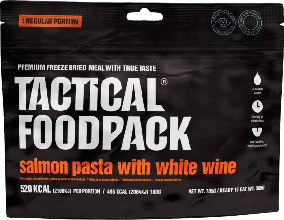 TACTICAL FOODPACK - Salmon Pasta With White Wine Gr 105 g