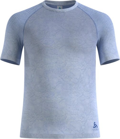 Odlo - Performance Light - Rain Dye Top Crew Neck S/S - Kunstfaserunterwäsche Gr S grau