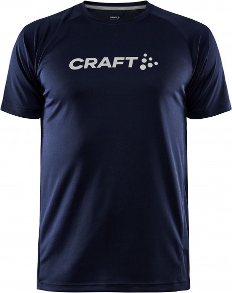 Craft - Core Essence Logo Tee - Funktionsshirt Gr M blau