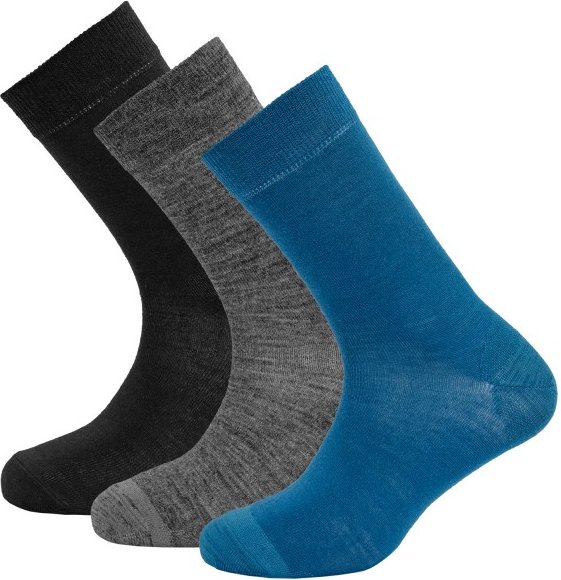 Devold - Daily Merino Light Sock 3-Pack - Multifunktionssocken Gr 36-40 blau
