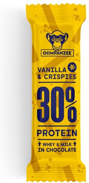 Chimpanzee - High Protein Bar 30% Vanilla & Crispies - Energieriegel Gr 50 g