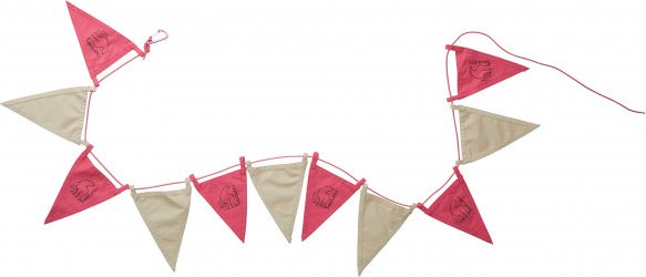 Nordisk - Flag Lines Gr One Size cherry