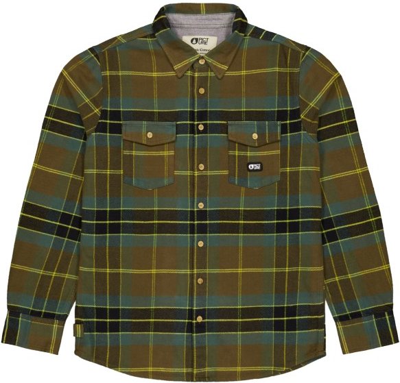 Picture - Hillsboro Shirt - Hemd Gr S oliv