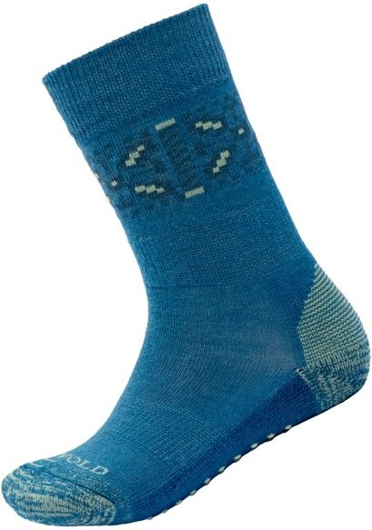 Thumbnail - Devold - Kid's Multi Merino No-Slip Sock - Multifunktionssocken Gr 19-21 blau