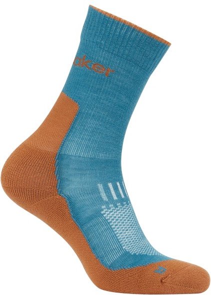 Thumbnail - Icebreaker - Merino Hike+ Light Crew - Wandersocken Gr S türkis