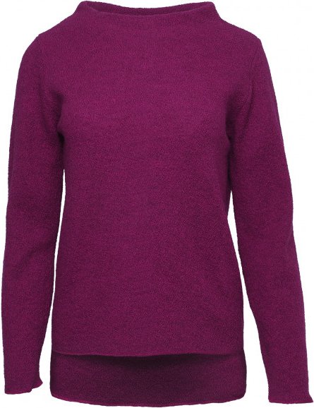 Reiff - Women's Krepp-Pulli Frieda - Wollpullover Gr M lila