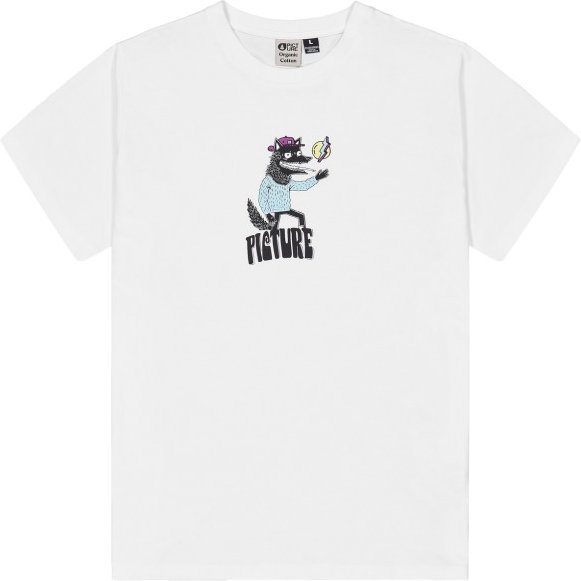 Picture - Rockyrides Tee - T-Shirt Gr M weiß