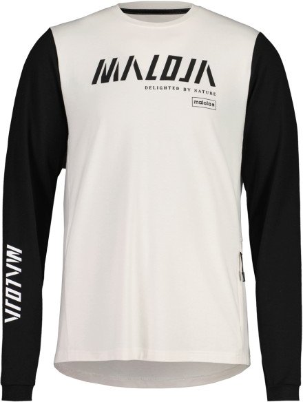 Maloja - HaunoldM. - Radtrikot Gr S weiß