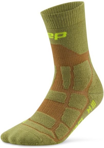 CEP - Hiking Max Cushion Sock Mid Cut 2.0 - Wandersocken Gr V oliv