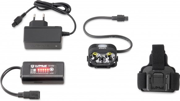 Lupine - Blika X 4SC - Stirnlampe grau