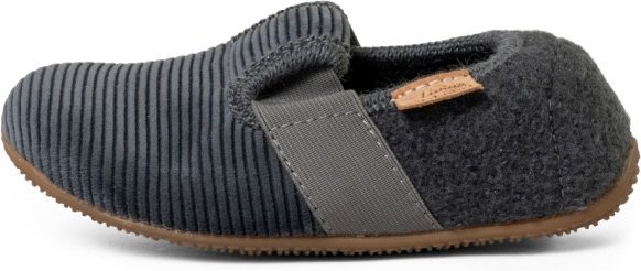 Living Kitzbühel - Kid's Cord Elastik-Slipper - Hausschuhe Gr 33 grau