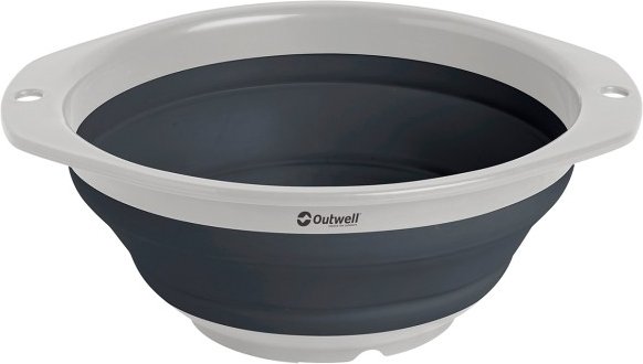 Outwell - Collaps Bowl - Schüssel Gr M - 9,5 x 23,5 cm (HxØ) grau