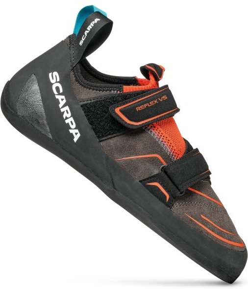 Scarpa - Reflex VS - Kletterschuhe Gr 44 grau/braun