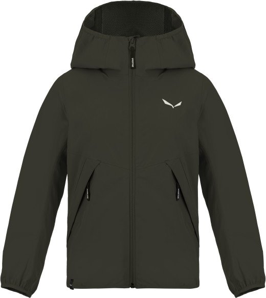 Salewa - Kid's Aqua PowerTex Jacket - Regenjacke Gr 92 oliv