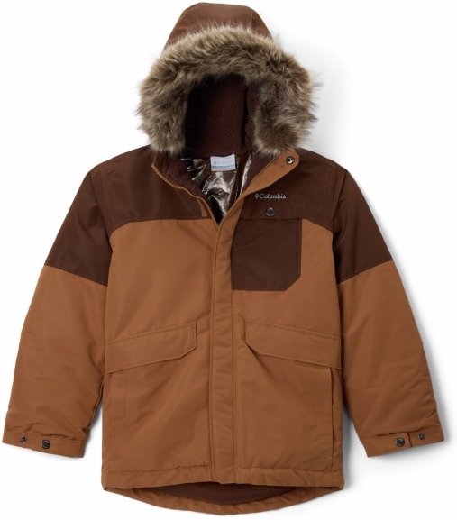 Columbia - Kid's Nordic Strider II Jacket - Parka Gr M braun