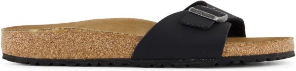 Birkenstock - Madrid BFBC Earthy Vegan - Sandalen Gr 42 - Narrow schwarz/braun