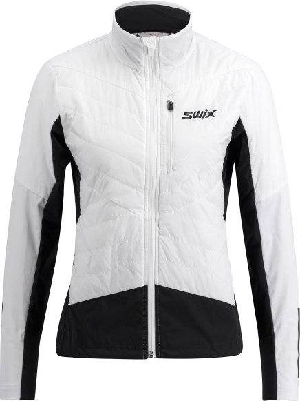 Thumbnail - Swix - Women's Nordic Hybrid Insulated Jacket - Langlaufjacke Gr M weiß