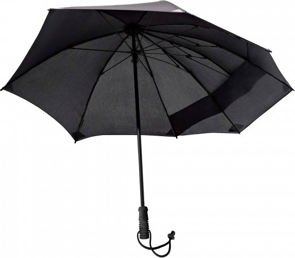 EuroSchirm - Swing Backpack Handsfree - Regenschirm schwarz/ reflective