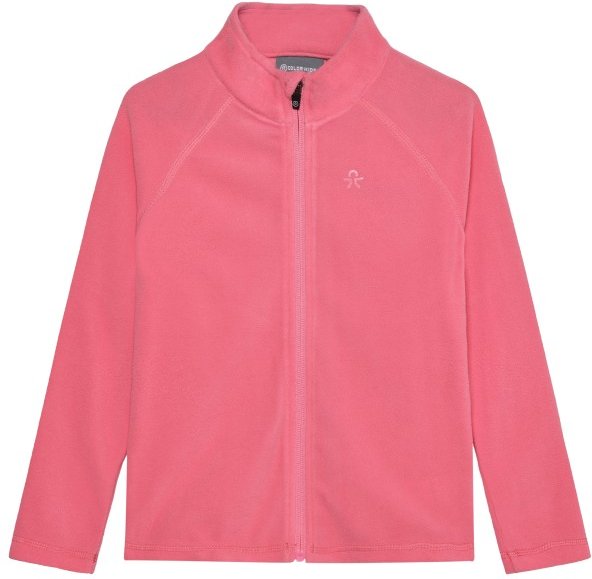 Color Kids - Kid's Fleece Jacket Full Zip - Fleecejacke Gr 116 rosa