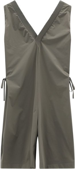 Jeanne Baret - Women's Sumatra Short Jumpsuit - Jumpsuit Gr 36 grau/braun